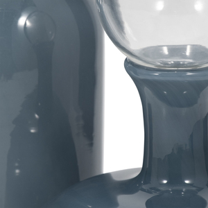 Vasi decorativi in vetro con coperchio a sfera per soggiorno, decorazioni per la casa, vaso per fiori per camera da letto e cucina - Product Image 5