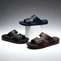 Sandales d'été OLICOM pour hommes en microfibre PVC, confortables, antidérapantes et respirantes pour l'extérieur