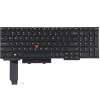Clavier de remplacement de haute qualité pour ordinateur portable, disposition US avec pavé tactile, pour Lenovo ThinkPad E15 Gen 1 E15 Gen 2 2020