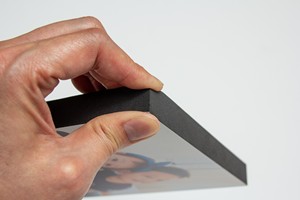 Alta calidad Uv resistente interior 30X30 marco de fotos bloque pared pantalla foto azulejo para la venta - Product Image 2