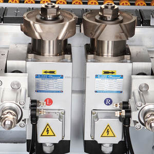 Encolador de bordes de dos caras de PVC de madera con máquina reparadora de muebles de velocidad ajustable de corte de bandeja - Product Image 2