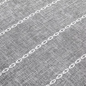 Gris Boho Glands Imperméable Lavable Heavy Duty Coton Lin Moderne Ferme Vintage Rideau <span class=keywords><strong>De</strong></span> Douche Bohème <span class=keywords><strong>Salle</strong></span> <span class=keywords><strong>De</strong></span> Bains Décor - Product Image 4