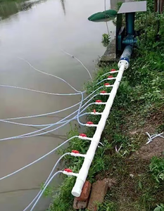 Aérateur d'étang à poissons d'aquaculture à grand volume d'air Offre Spéciale 1.5kw en fonte électrique (AC 380V) haute pression pour la pisciculture OEM - Product Image 3