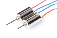 Pièces de moteur de drone d'entraînement 5v 0610 cc mini générateur cc 6mm mini moteur électrique sans noyau en plastique