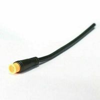 Julet Petit Connecteur 3 Broches Mâle Câble Connecteur Étanche Pour Ebike