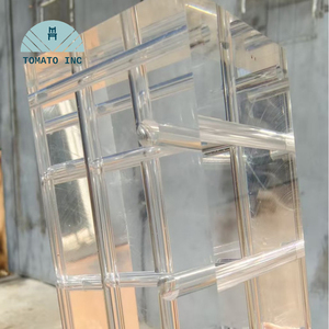 Tubo Acrílico Personalizado TOMATO, Fabricación Profesional de PMMA, Mecanizado de Bridas de Acero Inoxidable CNC, Procesamiento de Roscas Internas - Product Image 3