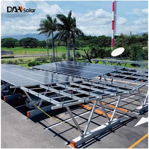 Nuevo diseño personalizado aluminio Carport impermeable Carport Solar Panel Mount