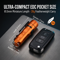 Senter Mini Pendakian: 26g Ultralight 57m Beam Harness Gear-loop untuk Panjat Tebing, Pesanan Grosir dalam Jumlah Besar