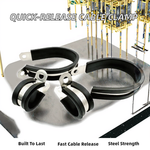 고품질 스테인리스 스틸 U형 새들 호스 헤비 듀티 파이프 클램프 - Product Image 2