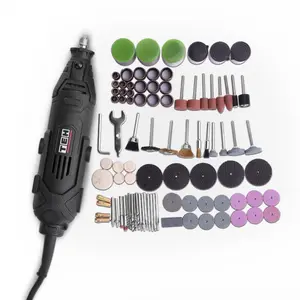 TEH Multi Pro Keyless Chuck and Flex Shaft 218pcs Accessories Variable Speed Power Rotary Tool Kit