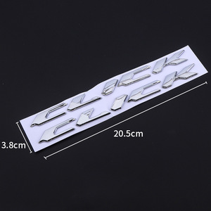 Coche y motocicleta Hon da Click emblema de logotipo de plástico cromado personalizado para emblema de motocicleta clic - Product Image 2