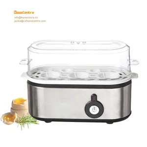 Electric 3 eggs capacity Stainless steel Egg boiler Egg cooker with PTC heating