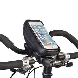 SENRI venta directa de fábrica calidad ciclismo <span class=keywords><strong>accesorios</strong></span> Venta caliente bicicleta teléfono soporte impermeable bicicleta montaje EVA bolsa de carbono - Product Image 1