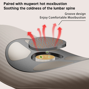 Portability Adjustable Intensity Portable Lower <b>Back</b> <b>Vibration</b> Lumbar Traction <b>Massager</b> Heat Waist JA-W3D Portability Adjustable - Product Image 4