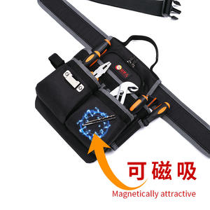Sac de ceinture magnétique Zc Yb 020 avec 15-19 poches, sangle réglable, résistant à l'eau, sac de rangement pour les travailleurs - Product Image 3