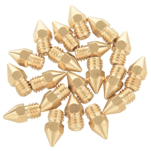 Buse en laiton MK8 0.2mm 0.3mm 0.4mm 0.6mm 0.8mm 1.0mm, embouts de buse d'extrusion pour imprimante 3D Ender 3 CR10 <span class=keywords><strong>Makerbot</strong></span> Reprap - Product Image 1