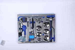 Ensemble <span class=keywords><strong>de</strong></span> chariots <span class=keywords><strong>de</strong></span> rangement en acier inoxydable personnalisable pour outils <span class=keywords><strong>de</strong></span> réparation automobile, avec compartiments en métal et en plastique, OEM pris en charge - Product Image 3