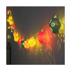 Luzes de corda LED para decoração de festas de páscoa e festas ao ar livre com 20 LEDs