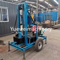 Machine de forage de puits d'eau à usage intensif en Afrique, 100m 300m 500m 600m, machine de forage de puits d'eau, machine de forage de puits artésien