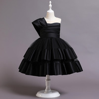 Élégante Robe de Princesse à Fleurs Épaules Dénudées pour Fille Enfant, Idéale pour Fêtes et Mariages, en Dentelle, Vêtements pour 3 à 14 Ans