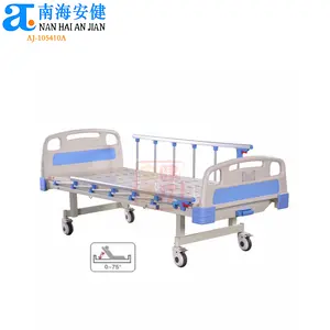 AJ-105410A Gezondheidszorg Goedkope Handleiding Medische Bed Meubels Verpleging Ziekenhuis Bed Voor Verkoop