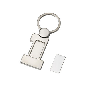 Numero uno portachiavi in metallo portachiavi con Logo personalizzato in metallo per hotel di qualità Premium materiale di allume - Product Image 1