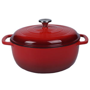Casserole <span class=keywords><strong>en</strong></span> <span class=keywords><strong>fonte</strong></span> émaillée, pot à frire hollandais, pour sublimer vos repas, prête à rehausser l'esthétique de votre cuisine. - Product Image 3