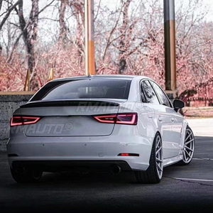 S3 A3คาร์บอนไฟเบอร์8V ปีกท้ายรถสปอยเลอร์สำหรับรถ Audi A3 S3 8V ซีดาน2013-2017สไตล์รถ - Product Image 4