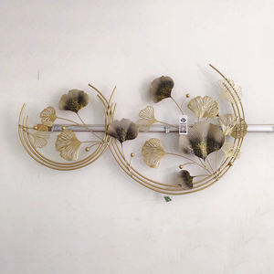 Produits de dropshipping 110X62-S, design d'intérieur de luxe 2024, décoration murale en métal pour salon, articles de décoration pour la maison - Product Image 4