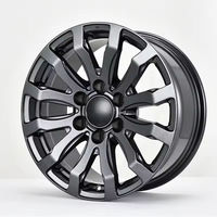 Rines de Aleación de Aluminio Fundido a Baja Presión de 18x8.0 Pulgadas y 6 Orificios, ET15-35mm, para Reemplazo y Modificación de Autos de Pasajeros