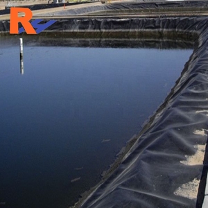 Geomembrana HDPE Anti-UV a Lunga Durata per Rivestimento di Stagni, Allevamenti Ittici, Pellicola Nera per Dighe e Laghi Artificiali - Product Image 2
