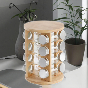 Étagère à épices multifonctionnelle <span class=keywords><strong>en</strong></span> <span class=keywords><strong>bambou</strong></span> écologique 2026, non pliable, type sur pied, pour le rangement des épices dans la <span class=keywords><strong>cuisine</strong></span>, <span class=keywords><strong>armoire</strong></span> <span class=keywords><strong>de</strong></span> <span class=keywords><strong>cuisine</strong></span> - Product Image 4