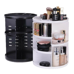 Moderne 360 Degrés Acrylique <span class=keywords><strong>Maquillage</strong></span> <span class=keywords><strong>Rotatif</strong></span> <span class=keywords><strong>Organisateur</strong></span> <span class=keywords><strong>De</strong></span> Stockage Cosmétique Rouge À Lèvres Boîte À Bijoux - Product Image 1
