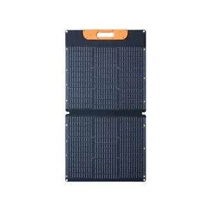 뜨거운 판매 방수 휴대용 모노 접이식 태양 전지 패널 120W 18V 접이식 태양 전지 패널