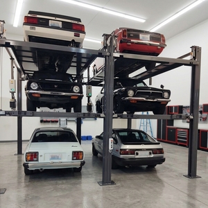 Sistema de Elevación de Estacionamiento Inteligente Cherish de Grado Comercial, de Triple Nivel y 3 Postes, con Capacidad de Carga de 2500 kg para Garajes Públicos - Product Image 2