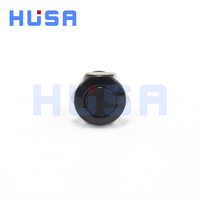 Interrupteur à bouton-poussoir métallique momentané 16 mm ultra-court à réinitialisation automatique 1A 24V avec indicateur LED entièrement éclairé IP65 pour appareils électroménagers
