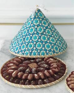 Dôme alimentaire en bambou, outil spécialisé pour le séchage des fruits et légumes, panier de service tissé, tente alimentaire - Product Image 3