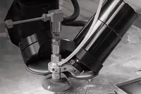 Machine de découpe à jet d'eau pour grands carreaux pierre 4020 CNC 5 axes prix de la machine de découpe à jet d'eau