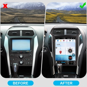 Navihua Audio Android Car Radio 12" Tesla Style Vertical Screen GPS Navigation DVD Player for Ford Explorer 2011-2019 Carplay - Product Image 4