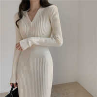 Chic women woolen dresses In A Variety 
