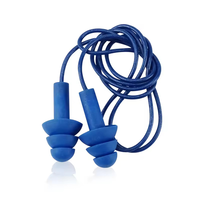 Wholesale Ear Plugs Noise Canceling Ear Plugs Soft Reusable Silicone Earplugs Waterproof Noise Reduction Earplugs