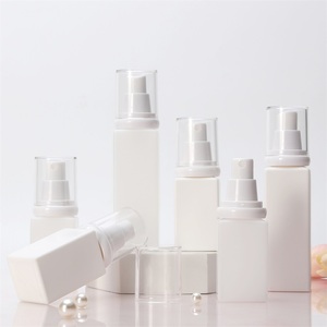 50ml Simple superficie <span class=keywords><strong>mate</strong></span> de plástico cuadrado botella de Spray portátil botella para la loción - Product Image 4