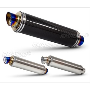 Tubo de Escape Modificado Universal para Motocicleta Z900 R3 CBR650 S1000RR, Tubo de Escape de Acero Inoxidable, Ventilación de Gas - Product Image 2