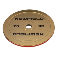 Plaque d'acier calibrée par galvanoplastie d'or titane de qualité supérieure 10LB à 55LB plaques d'haltères d'haltérophilie et d'haltérophilie