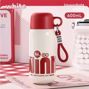 Gobelet isotherme pour filles, design élégant, compact, portable, avec paille, pour étudiants et enfants, en acier inoxydable 316 - Product Image 6