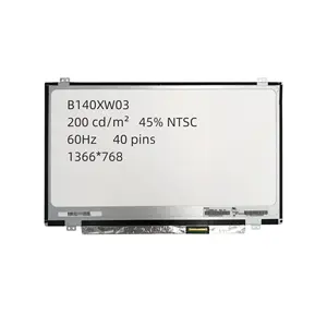 B140XW03 V.0 Laptop LCD LED-Bildschirm Kompatibel 14.0 schlanke 40-polige Laptop-Anzeige Ersatz HD