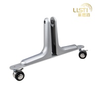 Cloison murale coulissante portable de 70,87 * 31,5 * 1,18 pouces, 3 panneaux acoustiques insonorisés avec roulettes pour bureau