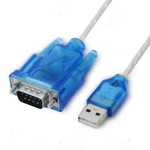 微型USB至RS232 DB9串行适配器电缆