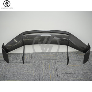 Nouvel aileron arrière en carbone sec brillant à tissage sergé pour Lamborghini Huracan EVO, mise à niveau vers le kit carrosserie style STO, aileron arrière - Product Image 3
