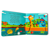 Libro de Sonido para Niños, Libro de Audio de Tapa Dura, Libros de Cuentos en Inglés para el Aprendizaje Temprano, Estilo de Control Táctil